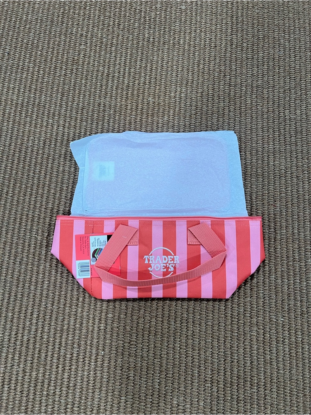 Trader Joe’s Summer Stripe Mini Insulated Cooler Bag